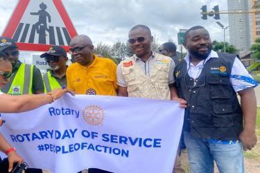 Rotary Day Of Service #PEOPLEOFACTION